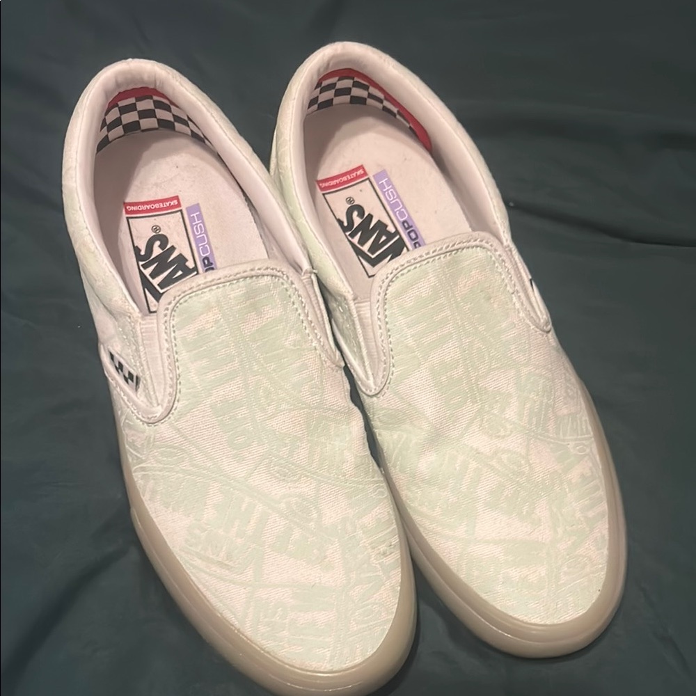 Vans Glow in the dark  Slip-On Sneakers in White